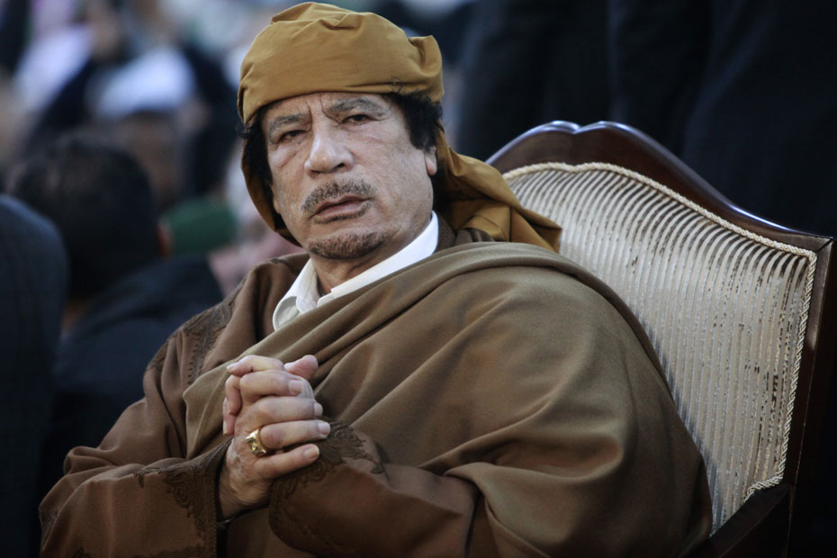 Kadhafi Ans De R Gne