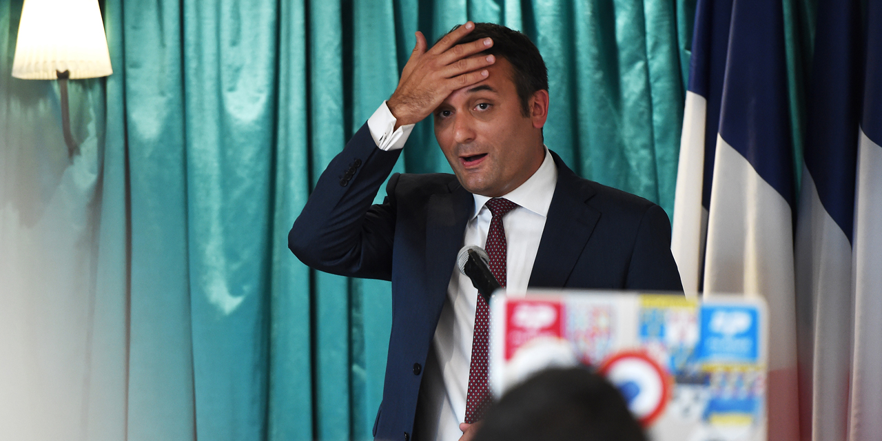 Pour Florian Philippot Macron rime avec régression et ancien monde