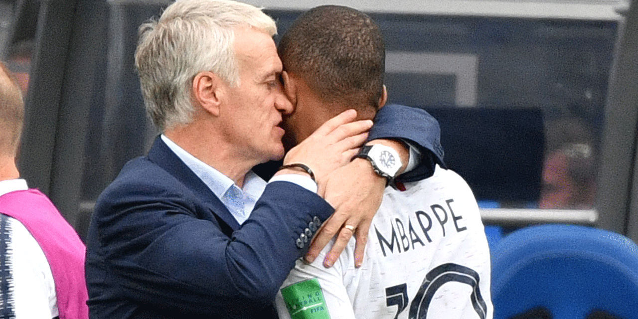 Didier Deschamps sur Kylian Mbappé : "je ne suis pas son papa"