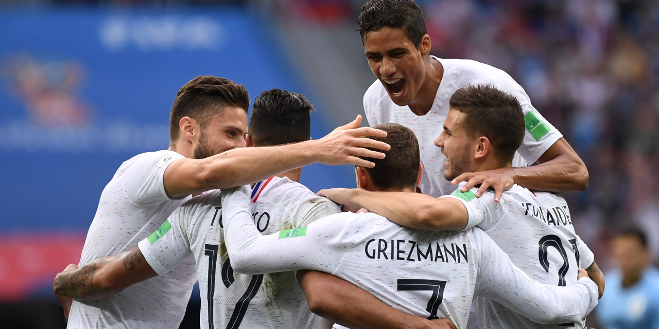 Coupe du monde revivez la victoire de la France contre l'Uruguay en