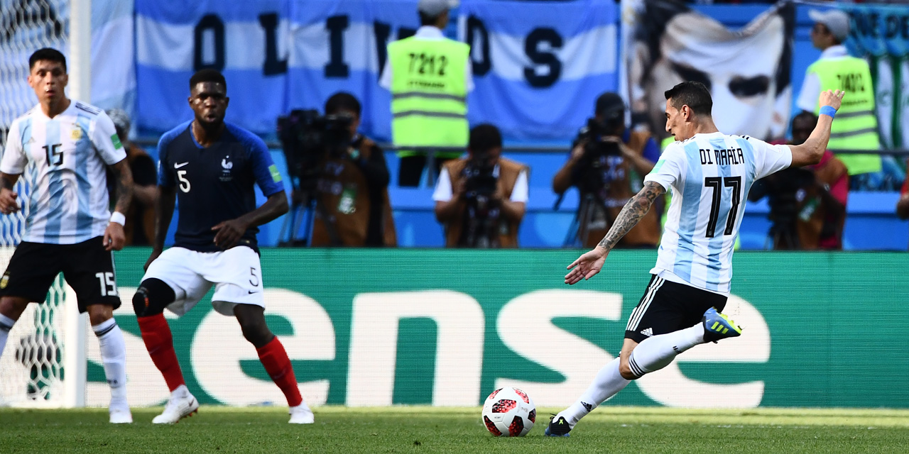 Francia-Argentina: Gran empate de Di María