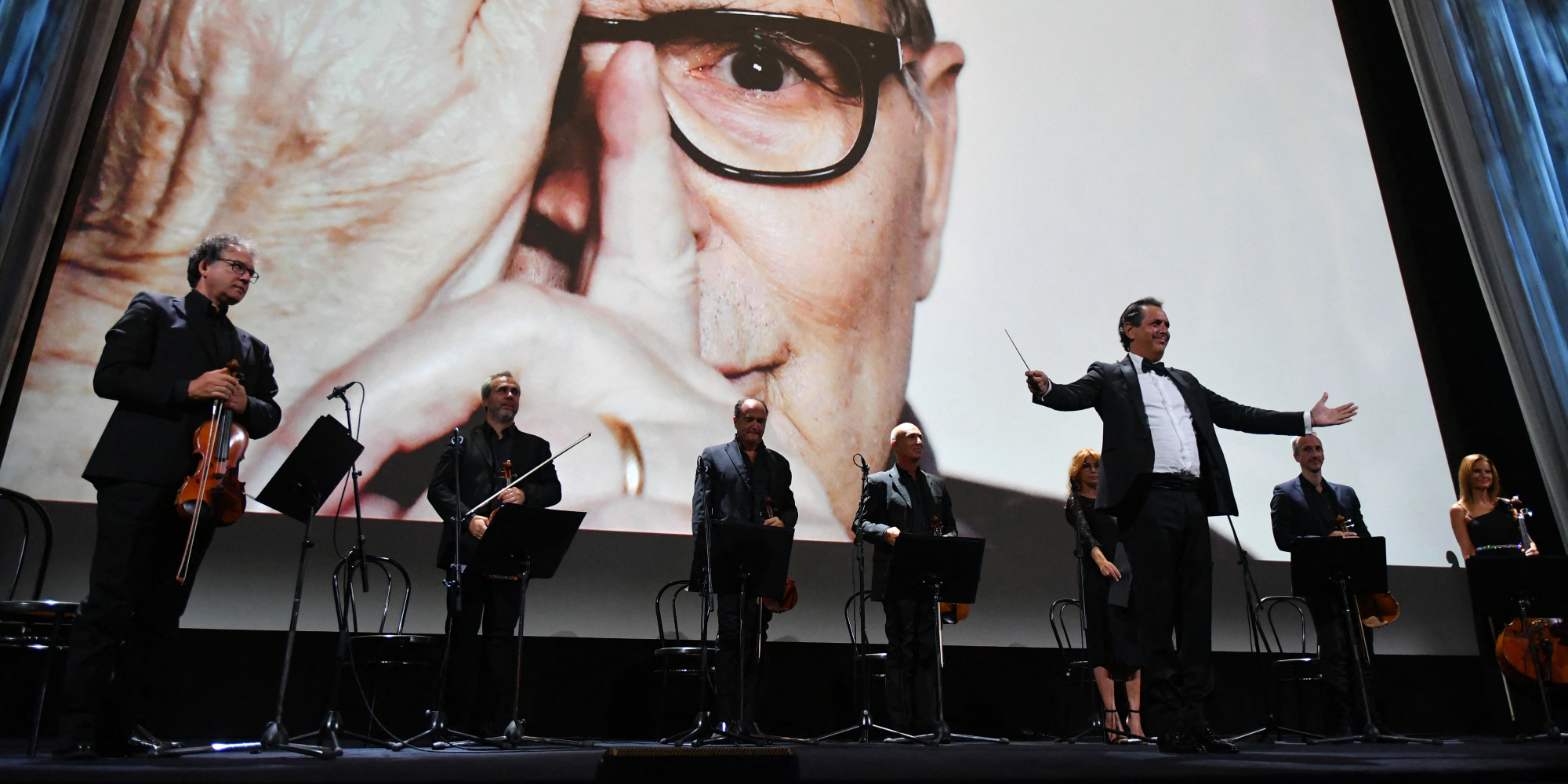 Andrea Morricone, seul à la baguette pour rendre hommage à son père