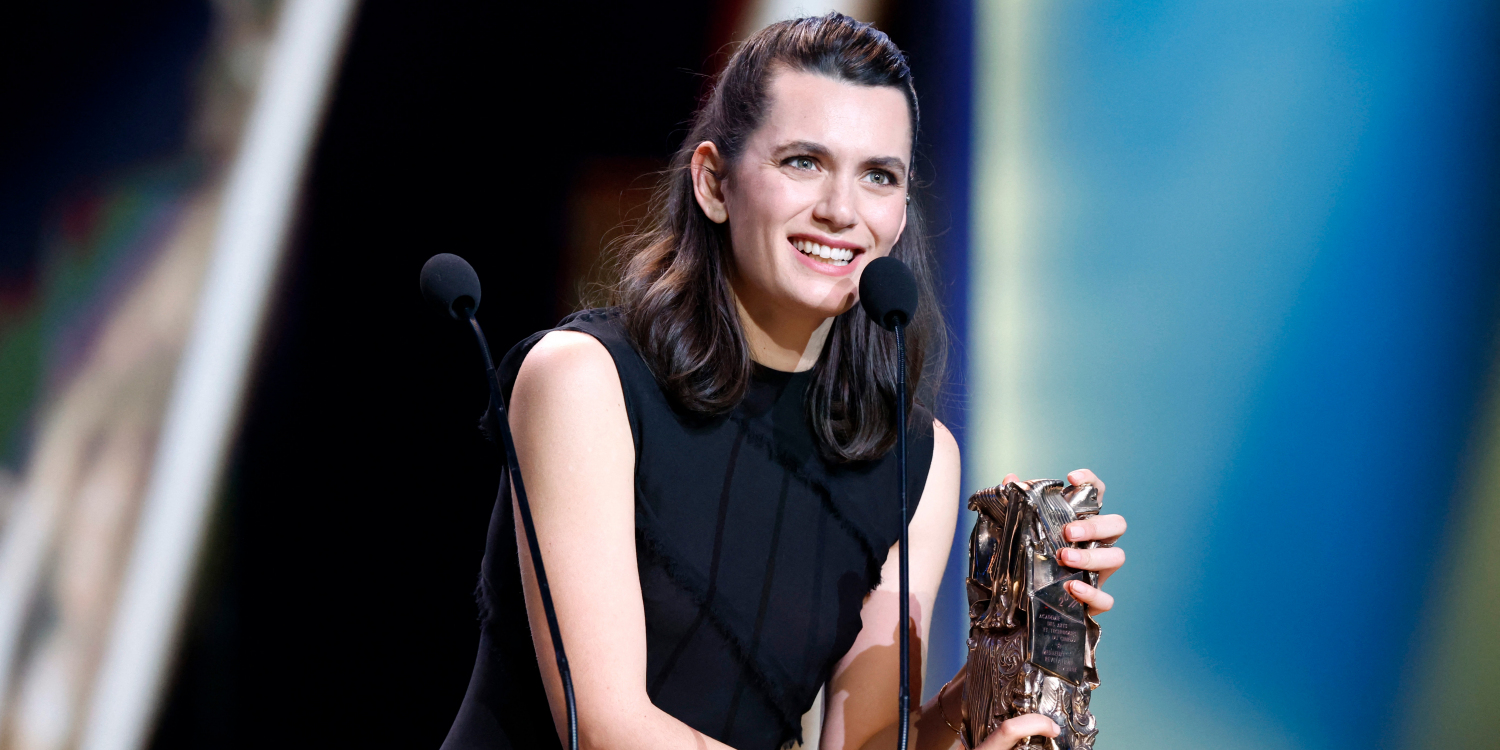 César 2024 Ella Rumpf wins the César for best female revelation