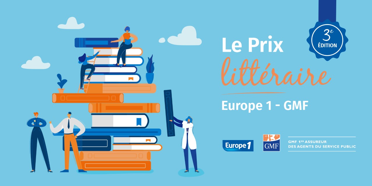 Découvrez les cinq nommés du Prix littéraire Europe 1GMF