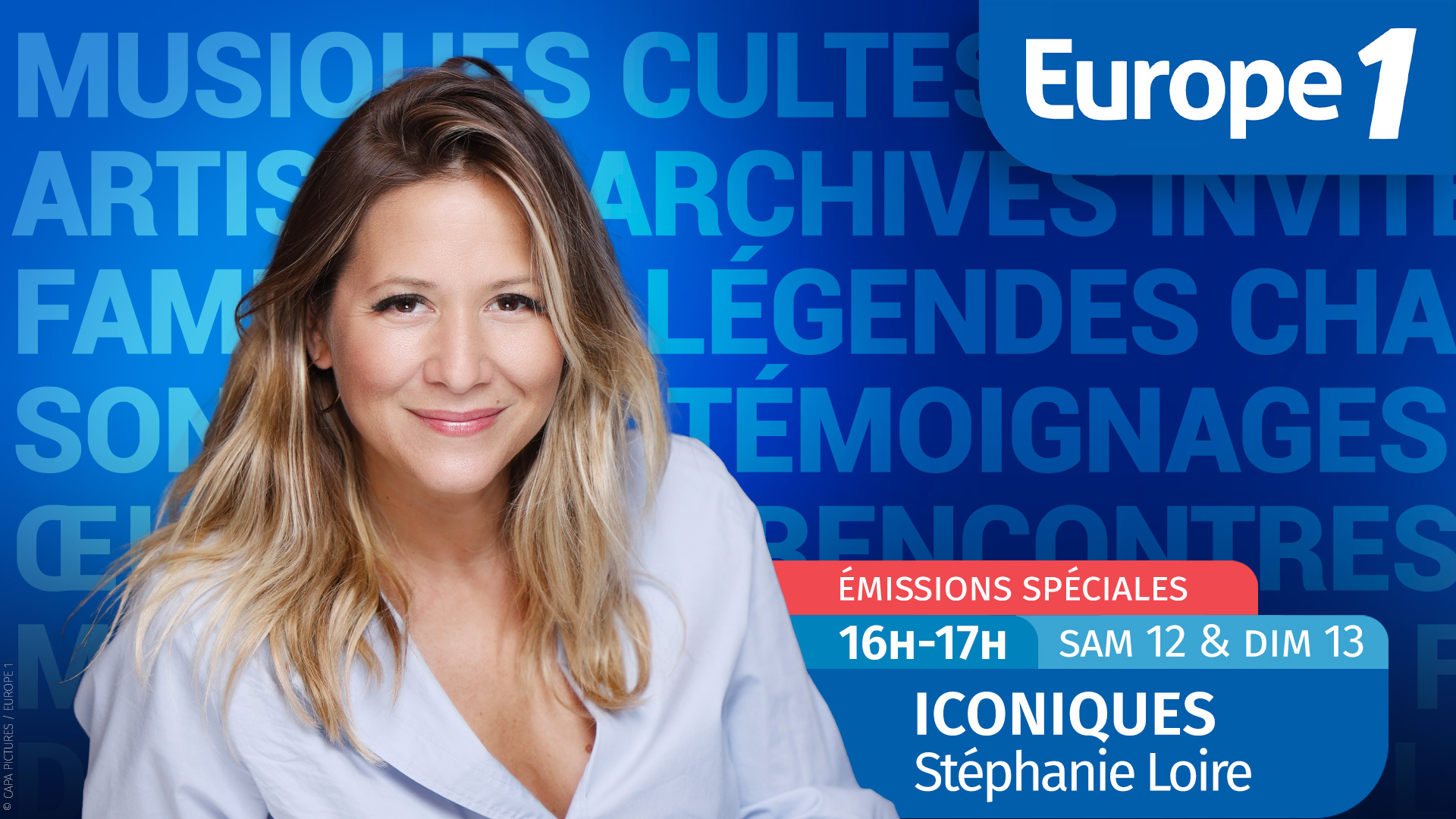 «Iconiques», le nouveau rendezvous musical d’Europe 1 proposé par