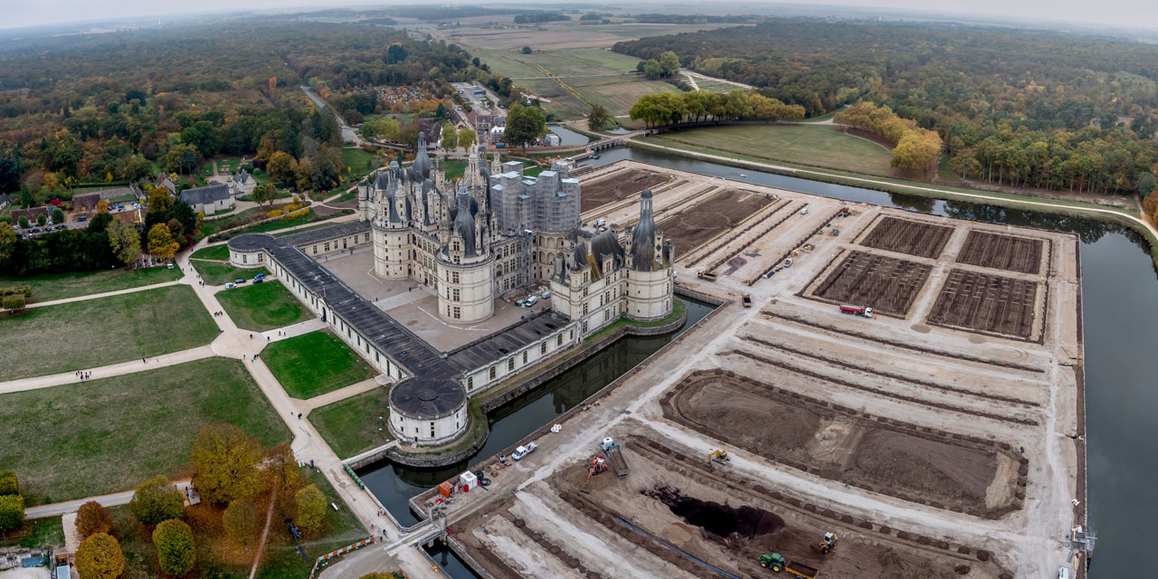 Le Chateau De Chambord Va Retrouver Son Jardin A La Francaise