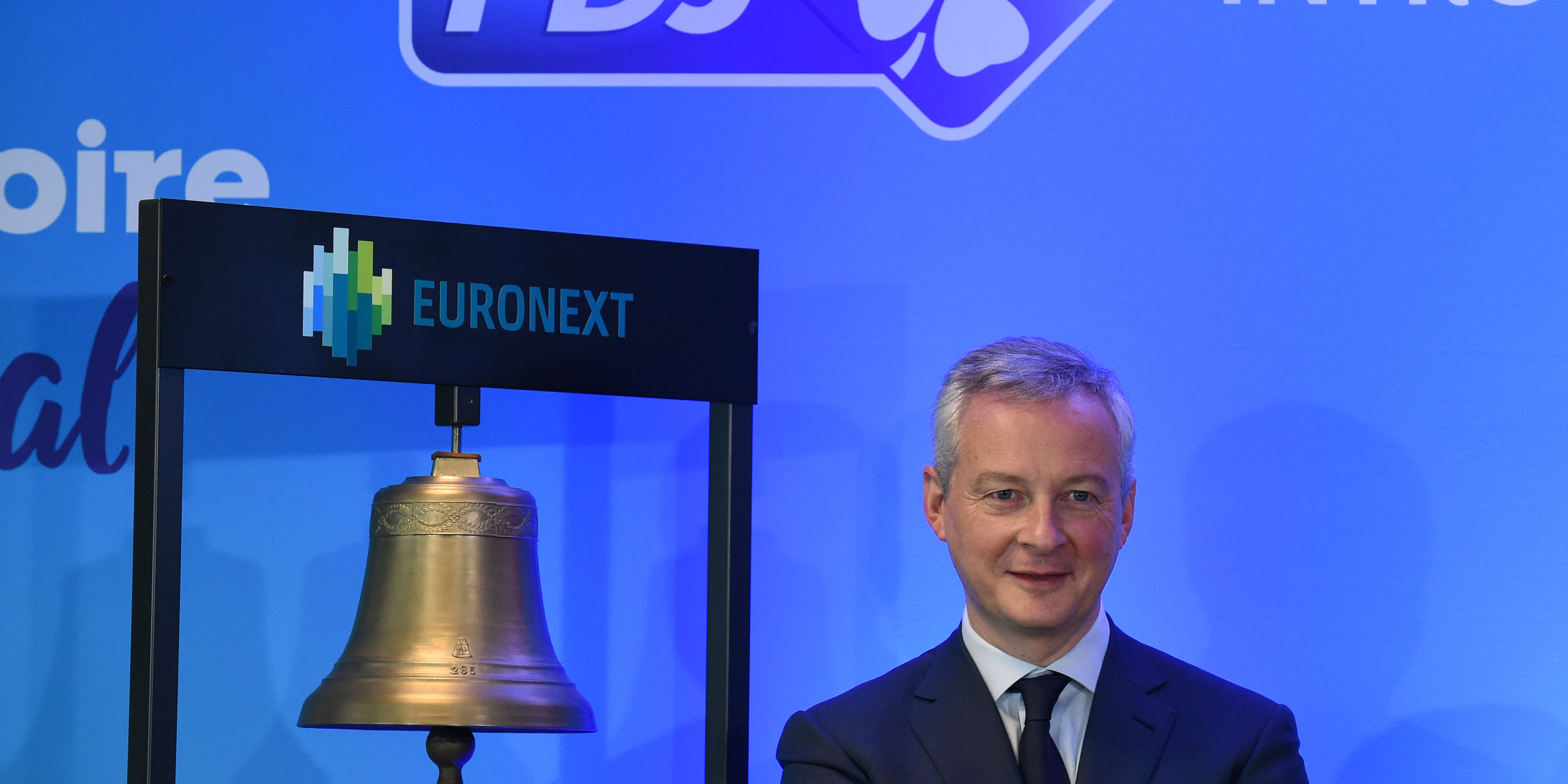 At The Paris Stock Exchange The Bell Rang For The French Games Teller Report