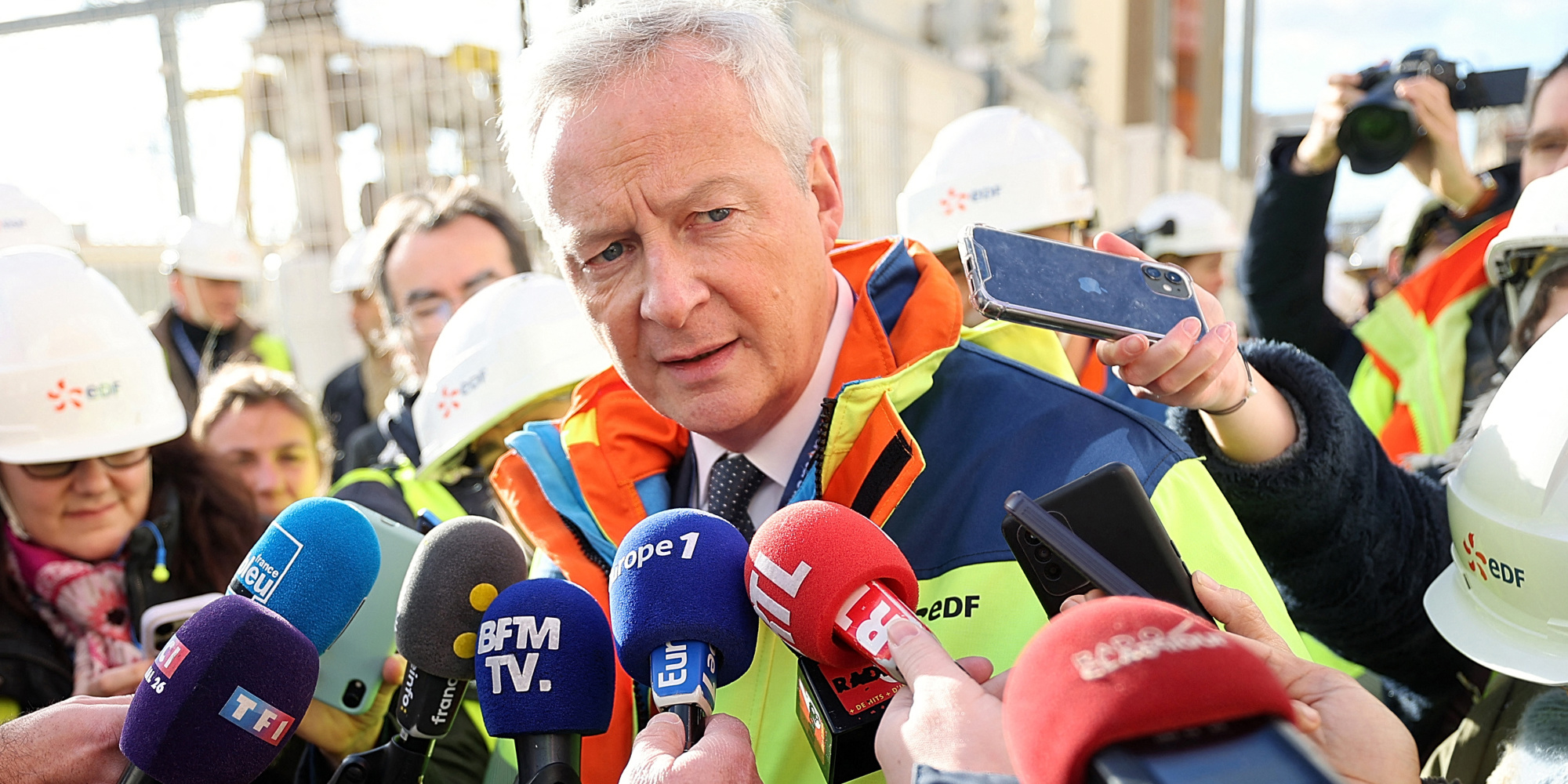 Électricité : pas de gel du tarif, la hausse limitée à 10%, selon Bruno Le Maire