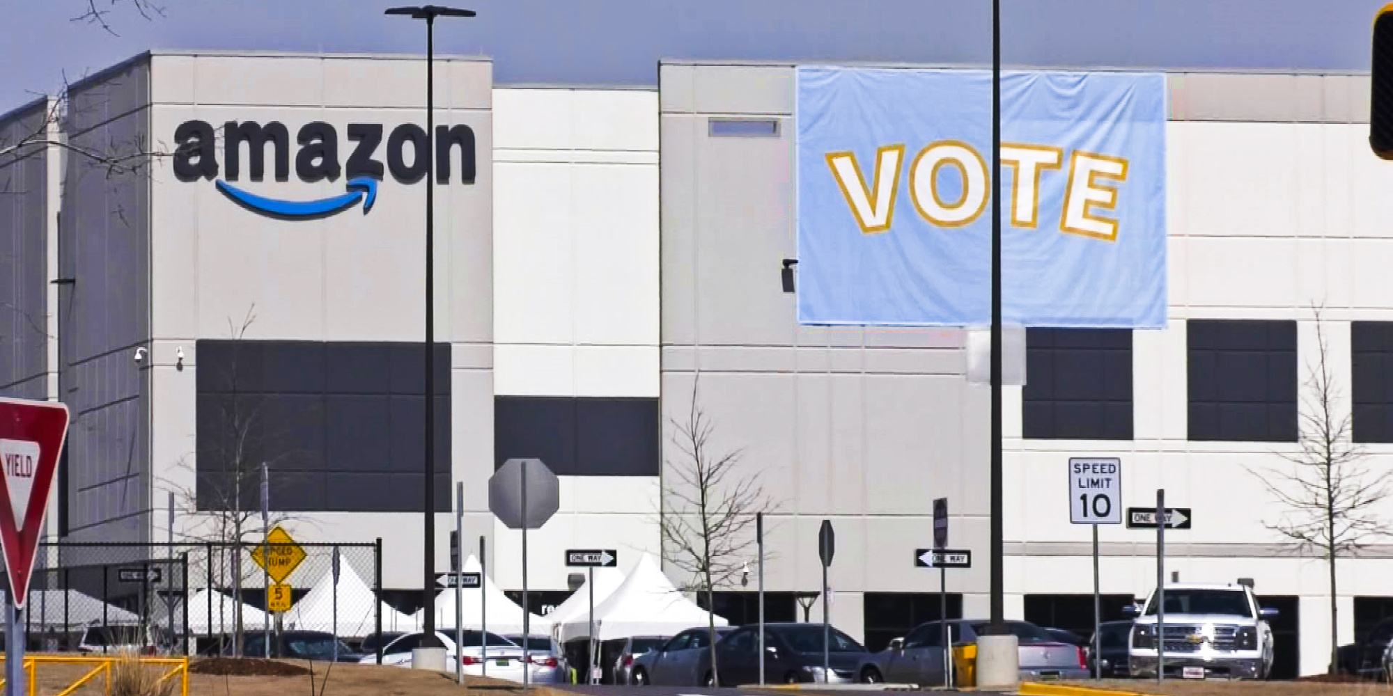 États-Unis : un syndicat va-t-il voir le jour dans un centre Amazon  ?