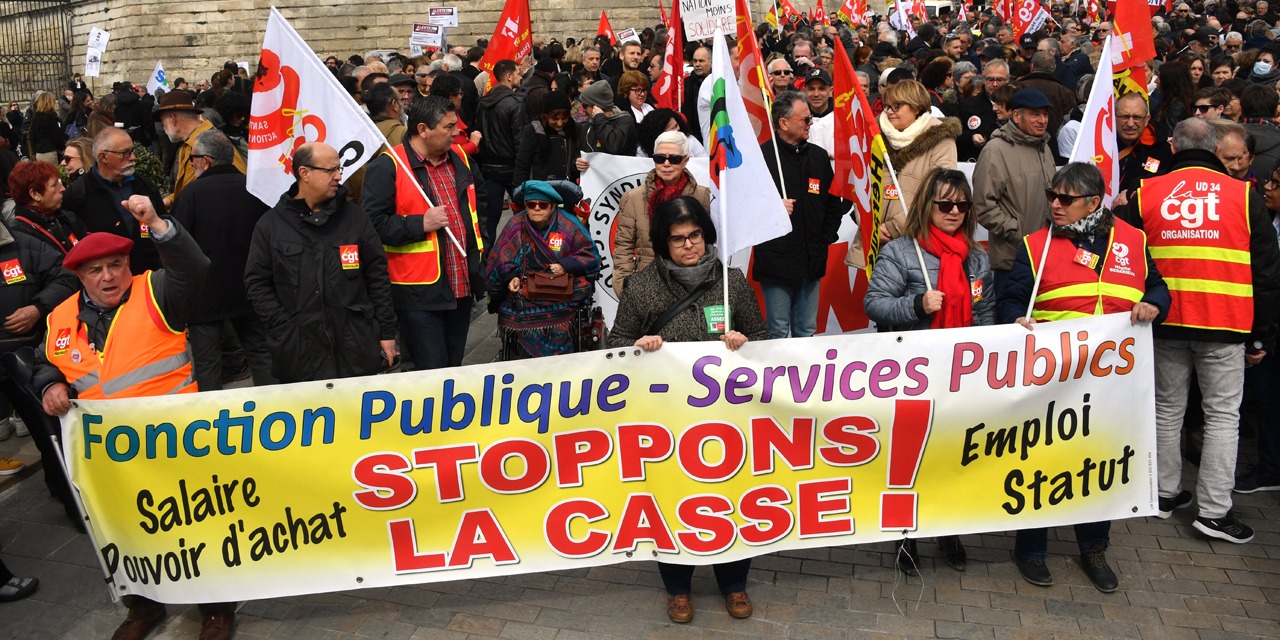 Grève des fonctionnaires jeudi Grève des fonctionnaires jeudi