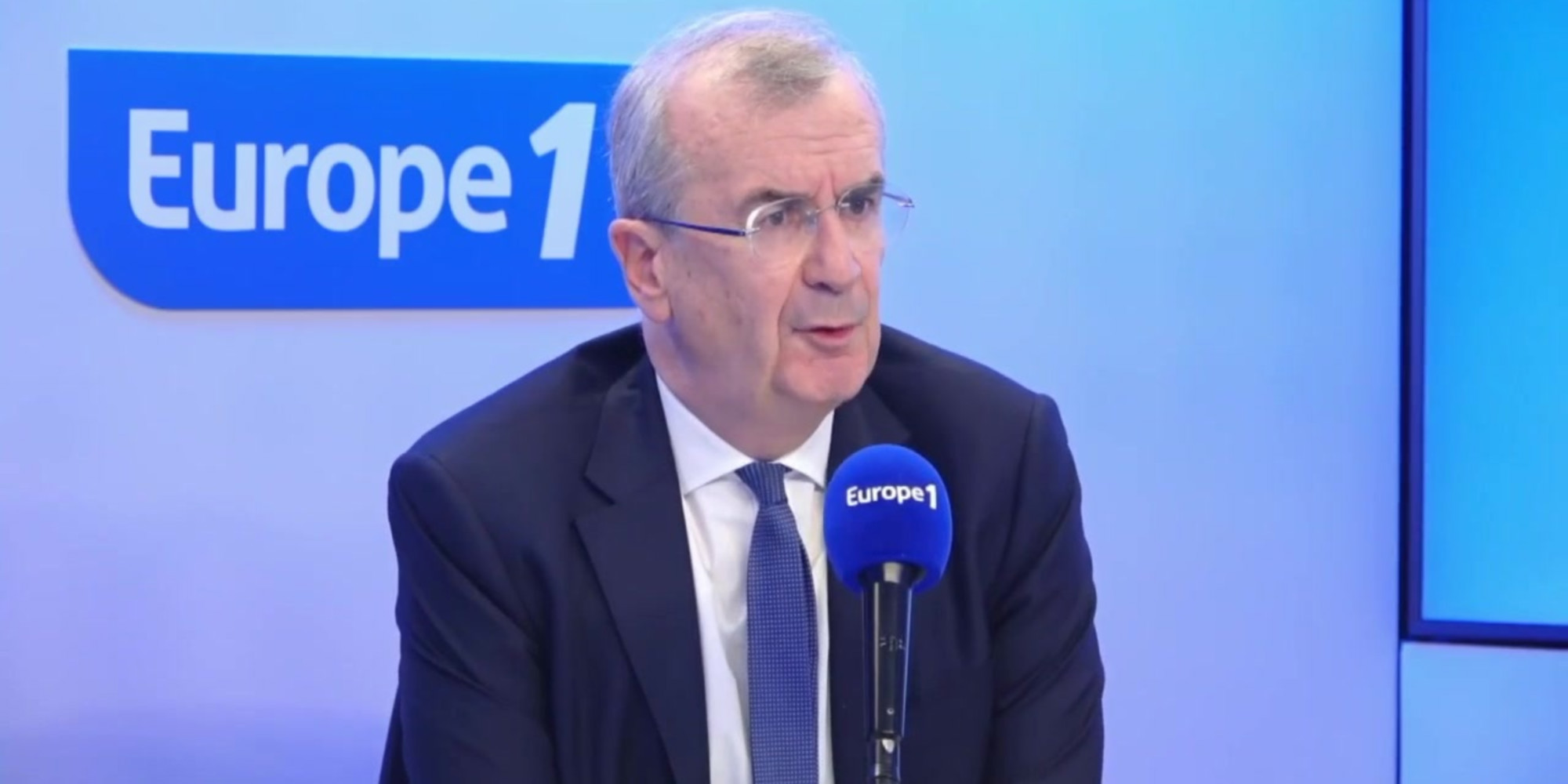 Inflation : elle sera ramenée à «2% d'ici deux ou trois ans», annonce François Villeroy de Galhau