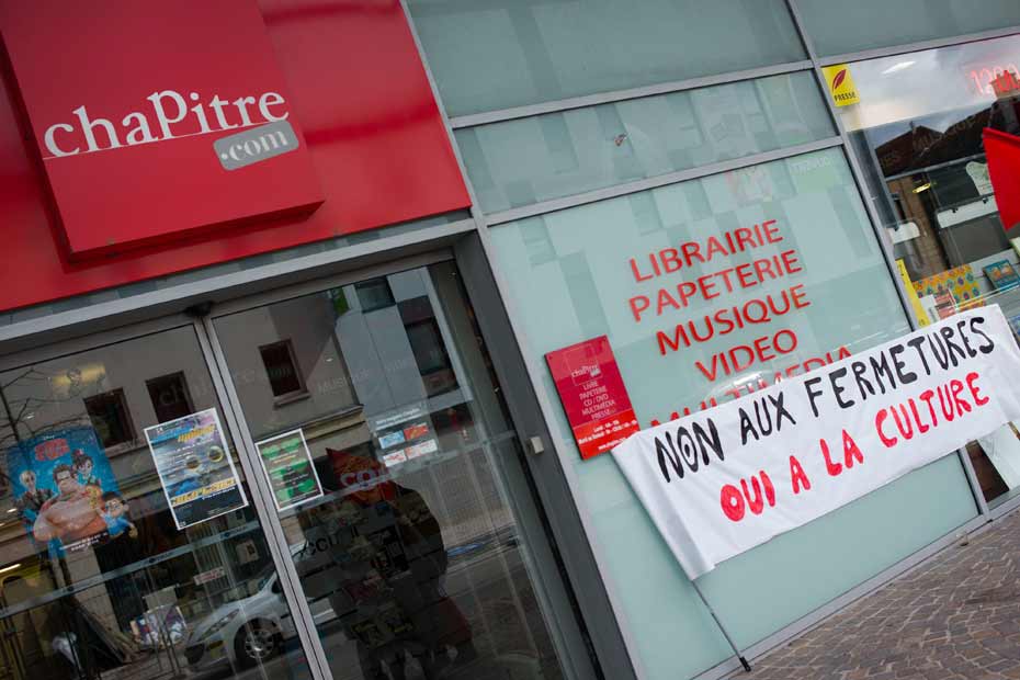 Les Librairies Chapitre en liquidation judiciaire