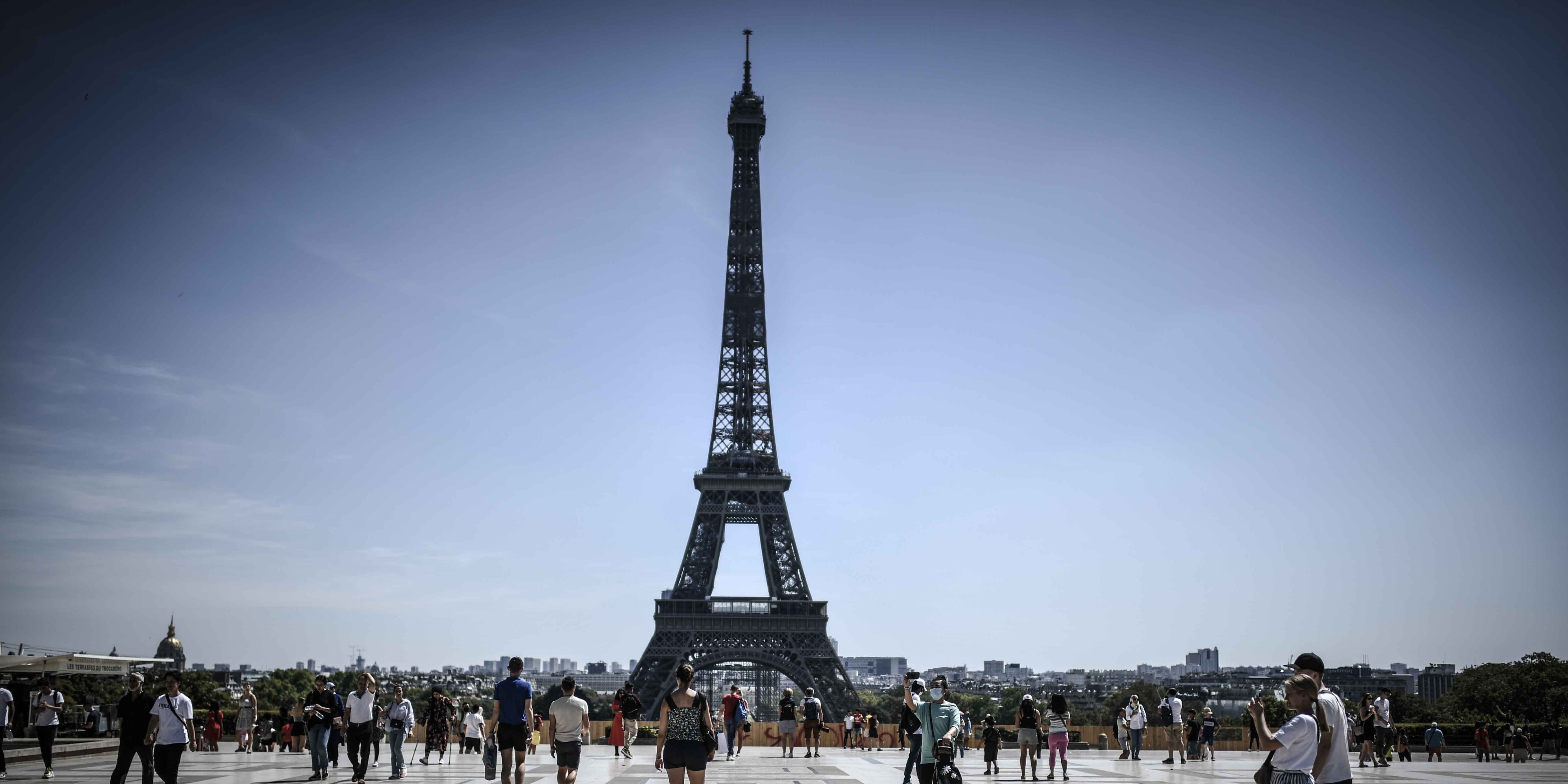 Les touristes étran...