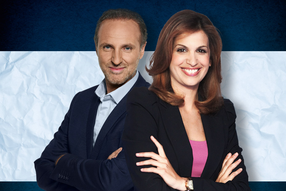 Europe 1 Dimanche Soir Sonia Mabrouk Et Patrick Roger 09 02 14