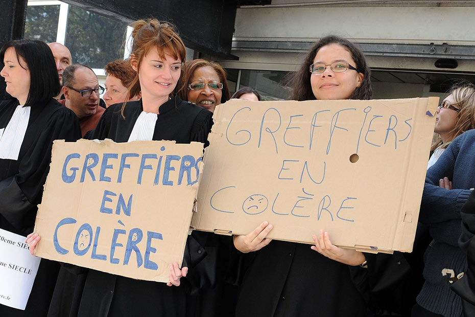 Le métier de greffier