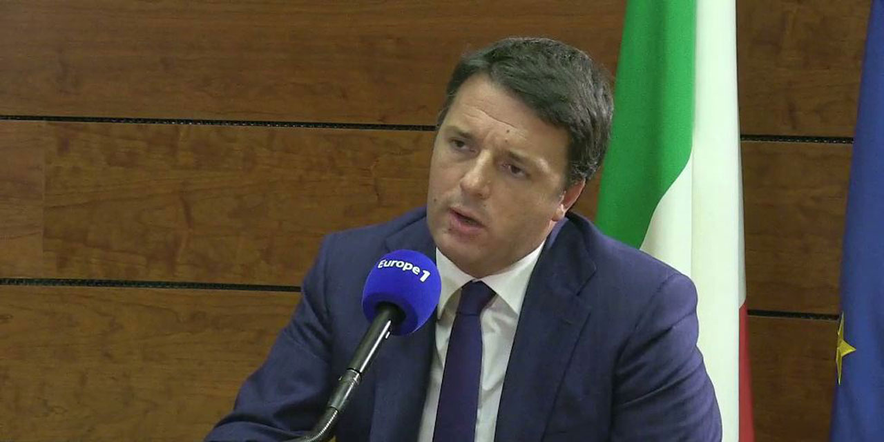 Matteo Renzi : "Changer pour ne pas perdre l'idée même de la Gauche"