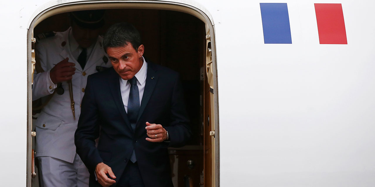 Manuel Valls, en Israël pour la paix