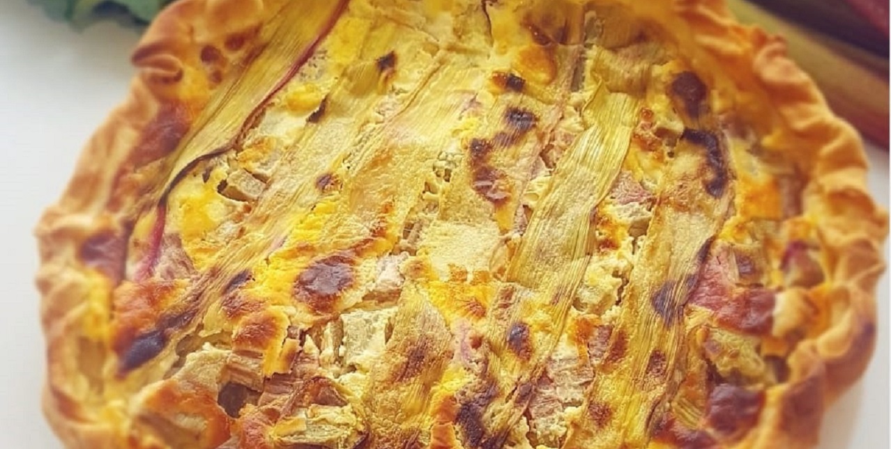 Decouvrez La Recette De La Tarte A La Rhubarbe De Laurent Mariotte
