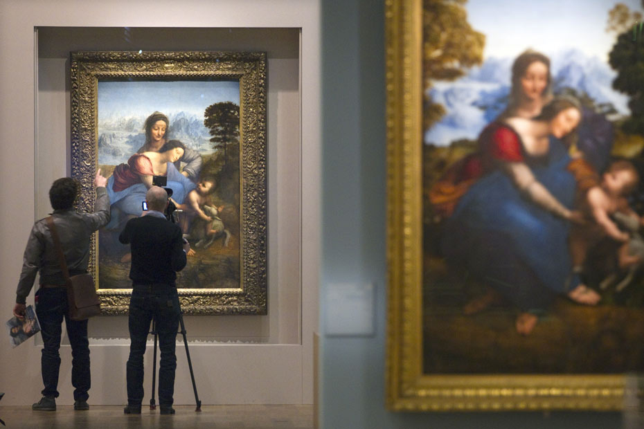 La Sainte Anne De Léonard De Vinci La "Sainte Anne" de Léonard de Vinci revient au Louvre