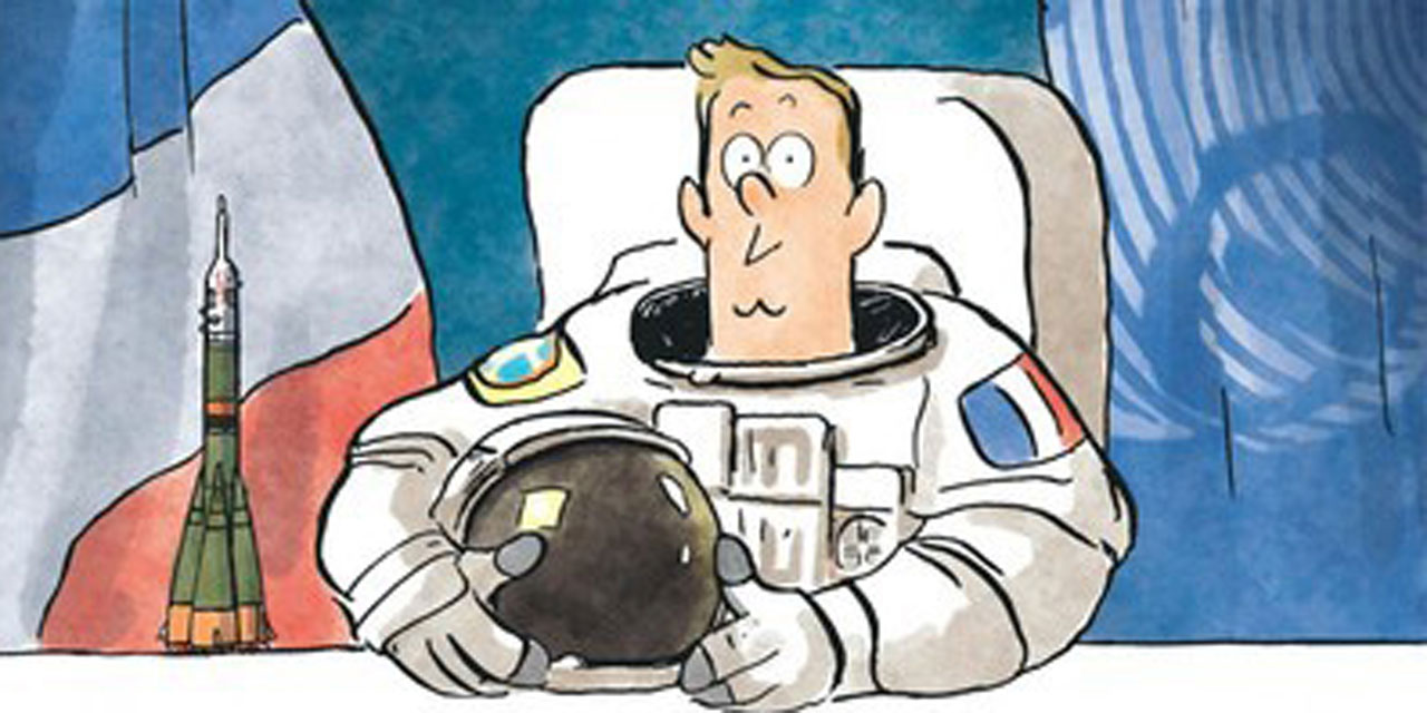 Le livre du jour - Dans la combi de Thomas Pesquet de ...