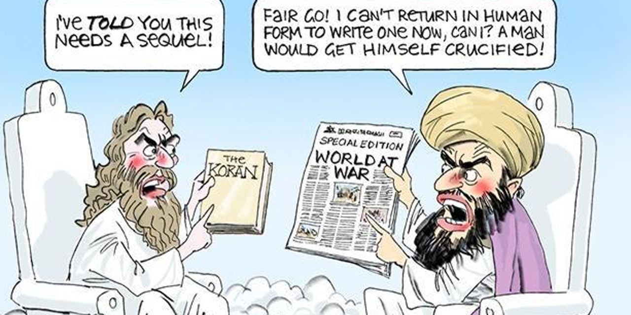 Une Caricature De Mahomet Dans Un Journal Australien