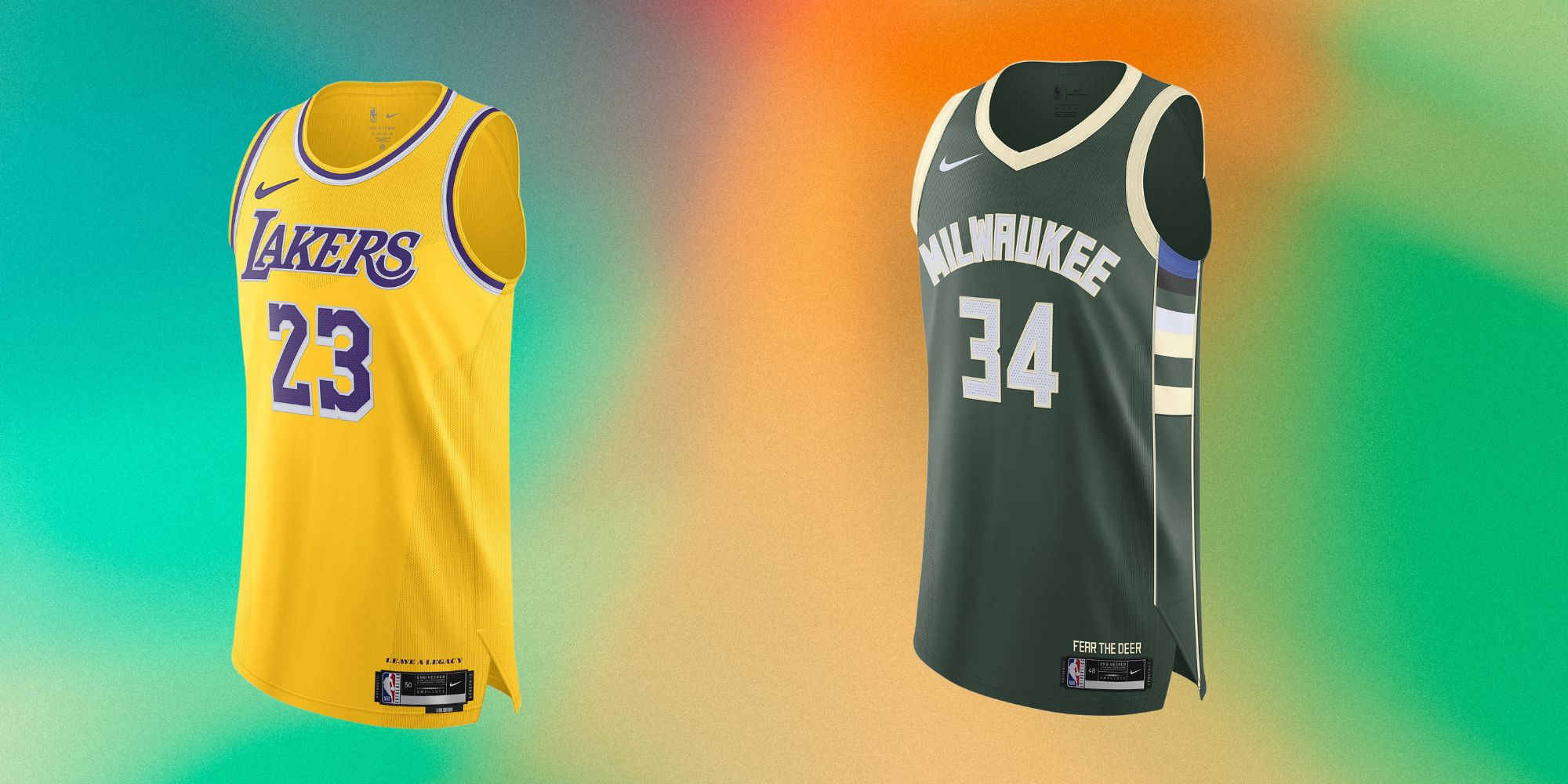 Los Angeles Lakers Milwaukee Bucks 3 maillots iconiques de NBA a 30 sur le site Nike
