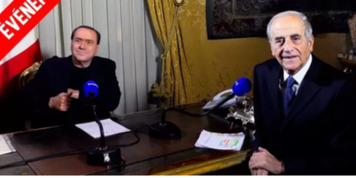 ARCHIVES Quand Silvio Berlusconi était l’invité exceptionnel d’Europe 1