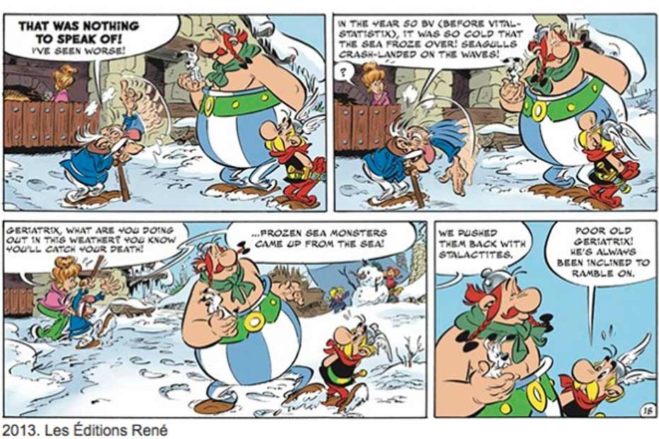 Asterix Et Obelix Chez Les Anglais Astérix : le nouvel album... en anglais
