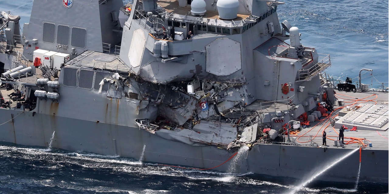 Collision maritime au Japon les marins américains tués ont été identifiés