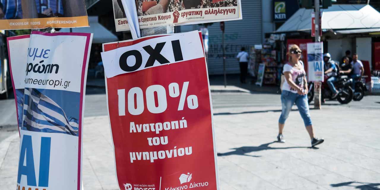 Crise de la dette la Grèce va devoir choisir