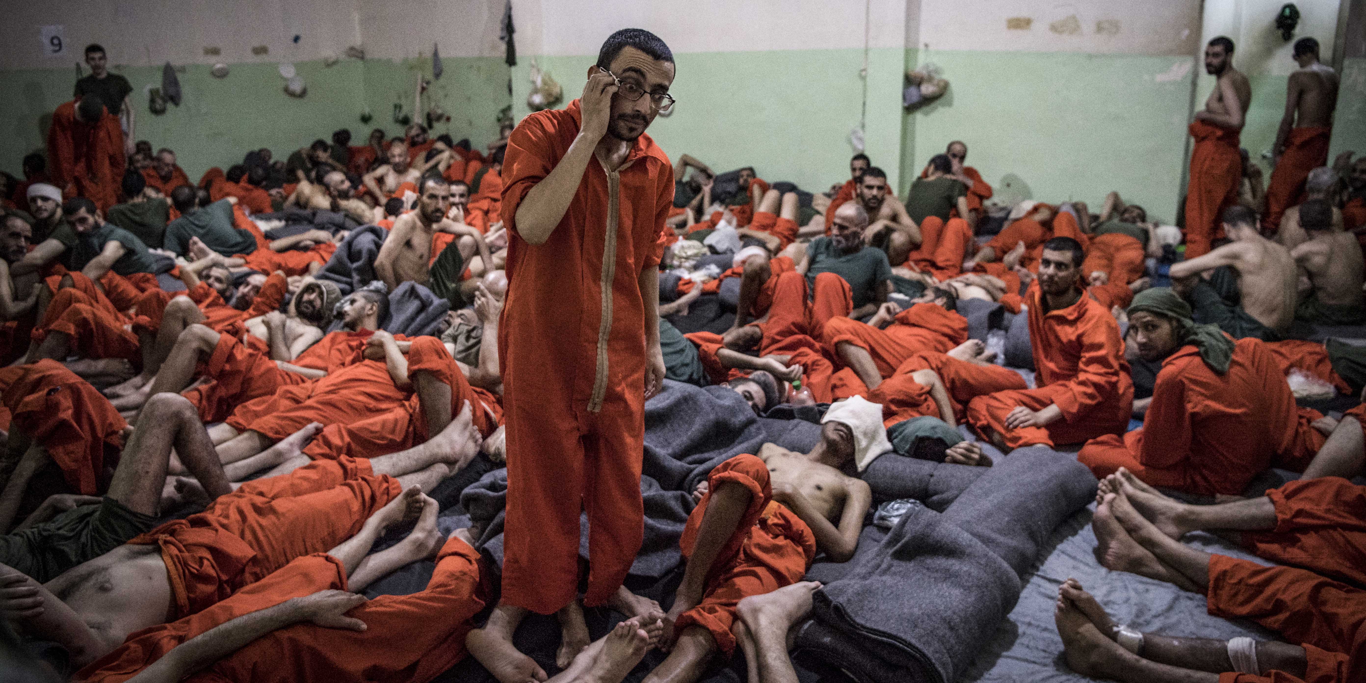 Reportage Sur Les Prisons Les Plus Dangereuses Du Monde En Syrie, les prisons kurdes où sont enfermés les djihadistes au bord