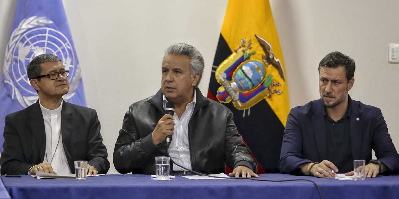 Fin de la crise en Equateur, grâce à un accord entre gouvernement et