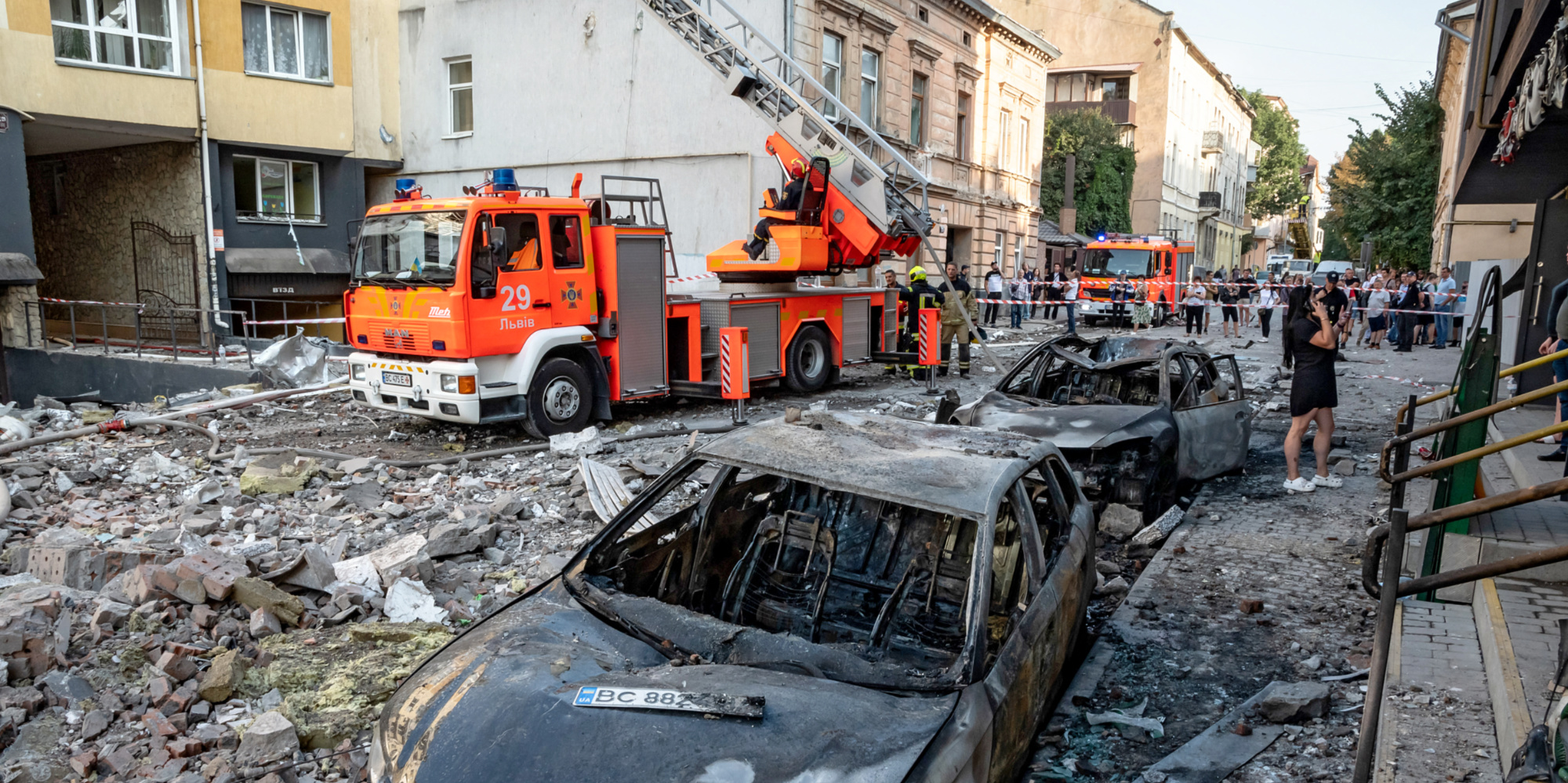 Guerre en Ukraine : les alertes retentissent, les Ukrainiens désormais en sécurité nulle part...