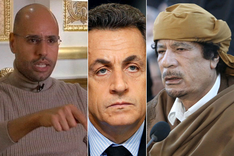 Les Kadhafi S Attaquent Au Clown Sarkozy