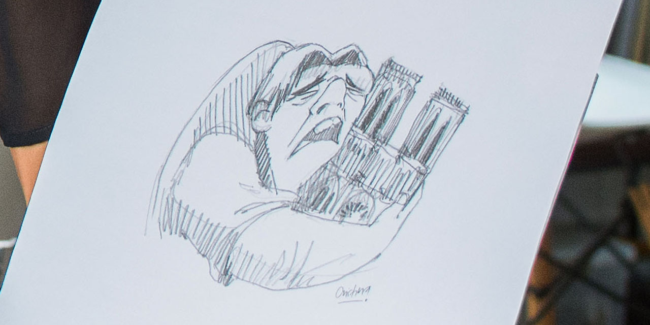 Notre Dame De Paris The Drawing Of An Ecuadorian Who Moved Social