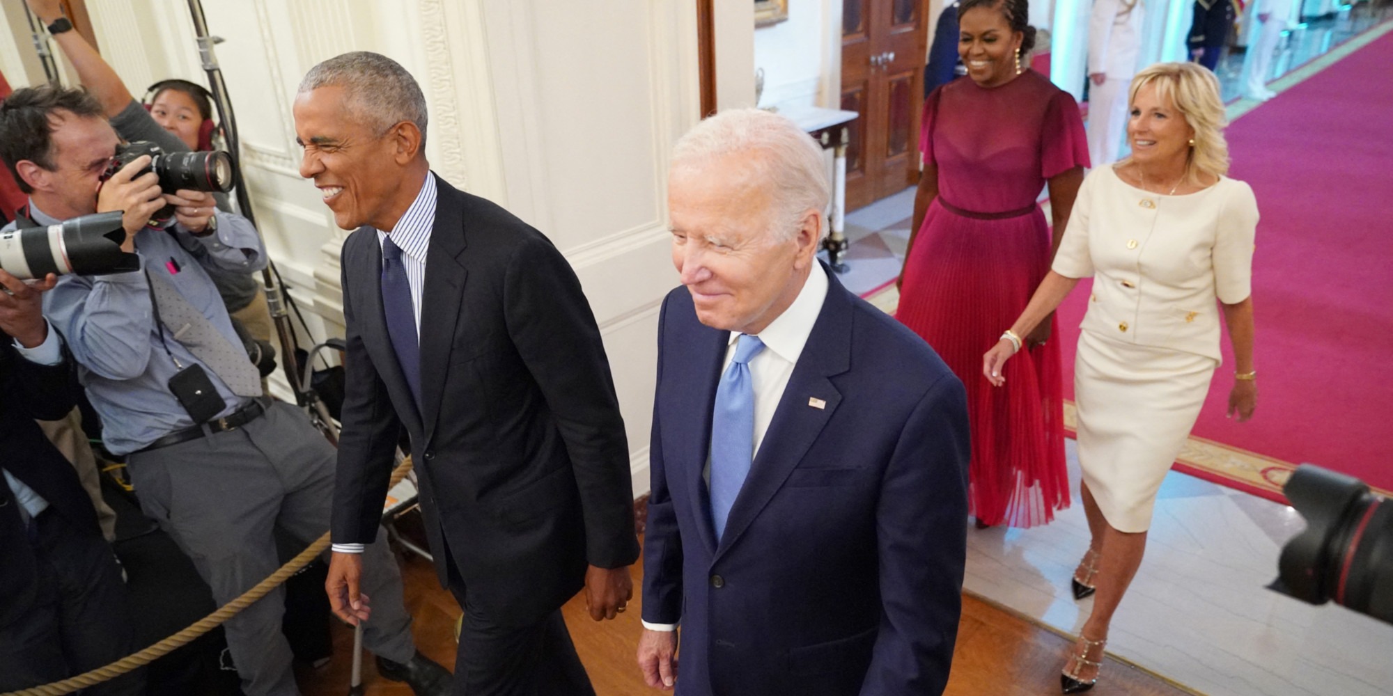 Présidentielle américaine : Barack Obama appelle Joe Biden à ...