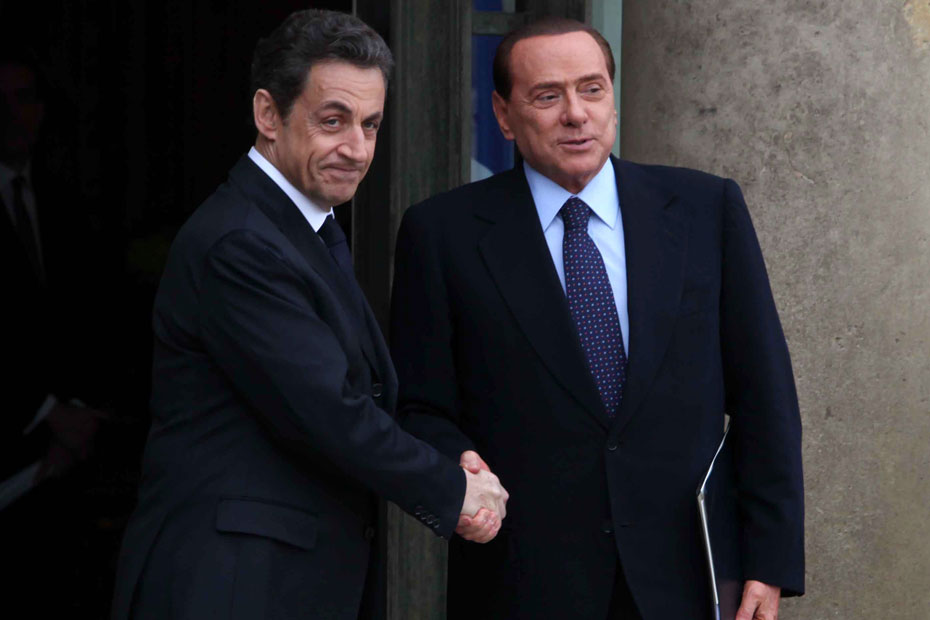 Sarkozy et Berlusconi pour apaiser les tensions