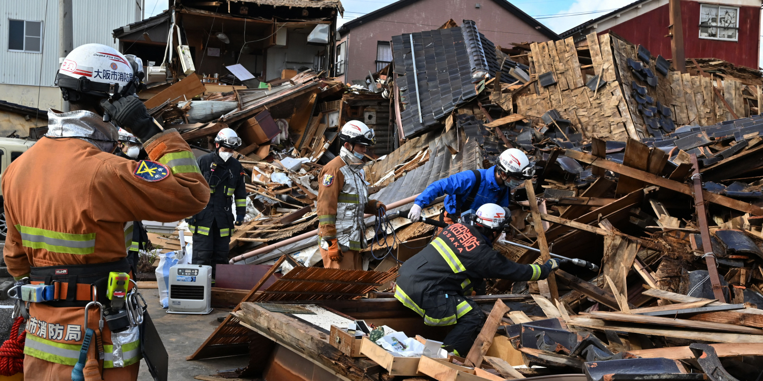 Séisme au Japon le bilan s’alourdit à plus de 200 morts, selon un nouveau officiel