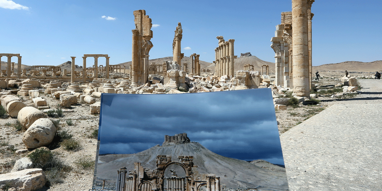 L'émotion légitime suscitée en france et en europe après l'entrée des fanatiques de l'état islamique à palmyre est grande et est à la hauteur des massacres au lieu d'armer les ennemis de la syrie et de pratiquer la politique de l'autruche à l'égard d'ankara et du qatar, c'est avec damas qu'il faut aussi. Syrie : à Palmyre, la vue reste "absolument magnifique"