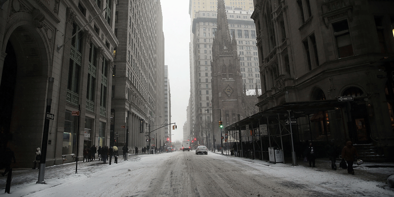 Neige New York Jeudi 4 Janvier 2022