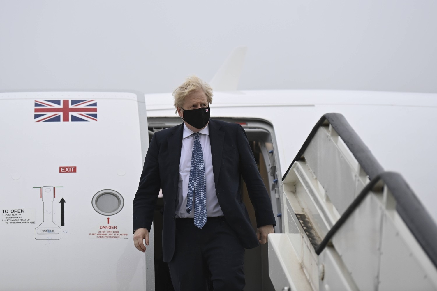 Ukraine Boris Johnson traveled to kyiv to meet Volodymyr Zelensky Teller Report