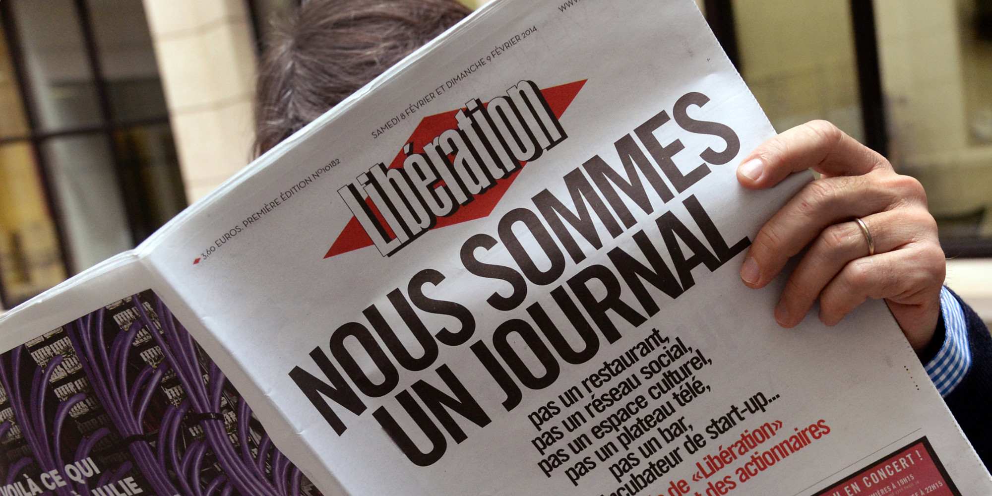 Libération va devenir une société à but non lucratif : "On est sur une voie  de redressement, pas facile"