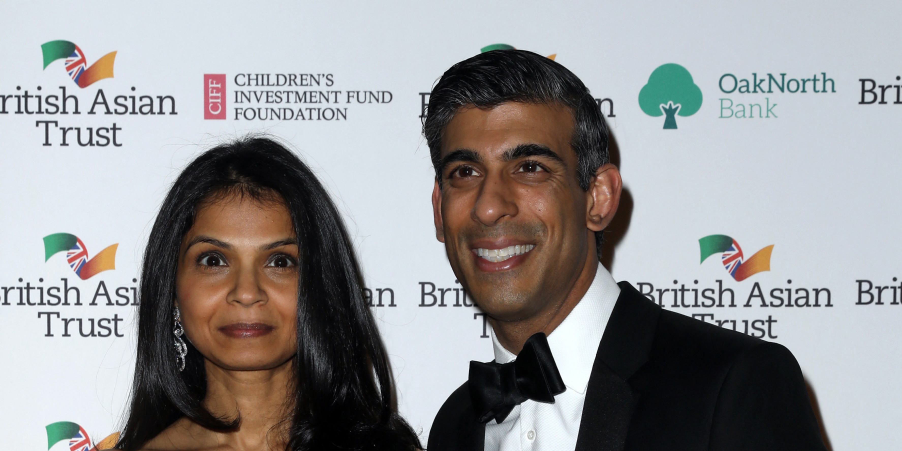 British Prime Minister Rishi Sunak and his wife are far richer than
