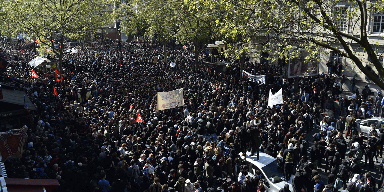 70.000 manifestants à Paris pour le défilé du 1er Mai