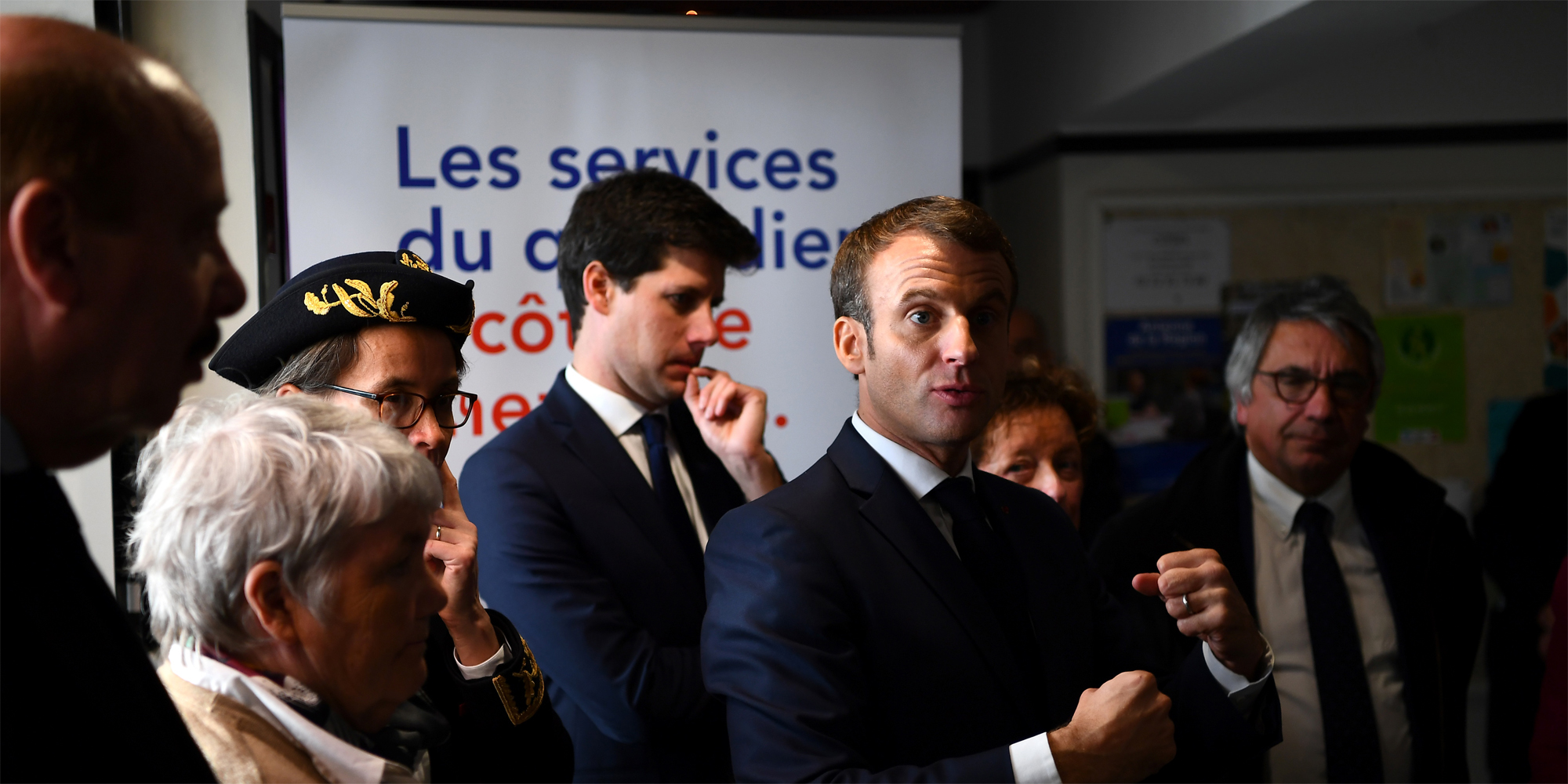 In Amiens Emmanuel Macron Inaugurates The First Maison France Services Teller Report