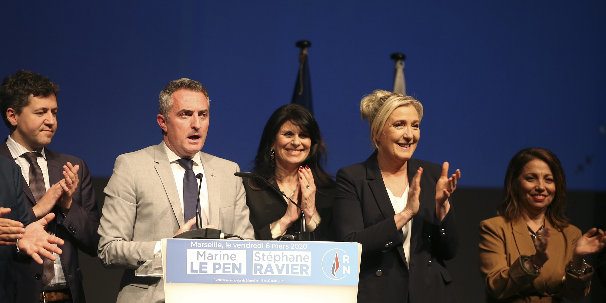 Municipales La Victoire Du Rn A Marseille Constituera Un Tremblement De Terre Assure Marine Le Pen