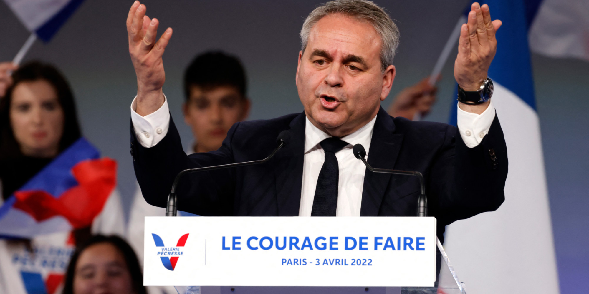 À SaintQuentin, Xavier Bertrand lance son mouvement «Nous France»