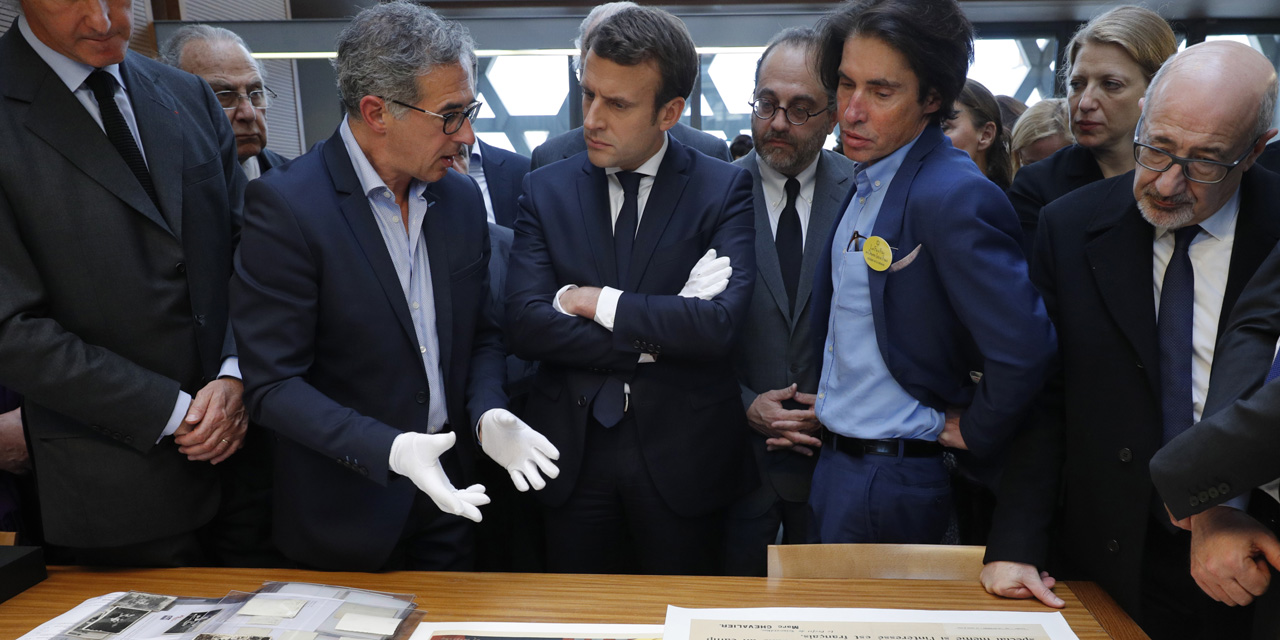 Macron au mémorial de la Shoah : "Ce qui s'est passé ne ...