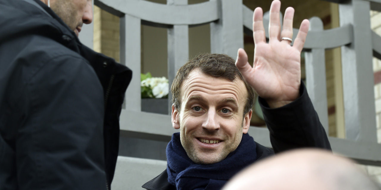 Emmanuel Macron au Touquet, où il doit assister dimanche à ...