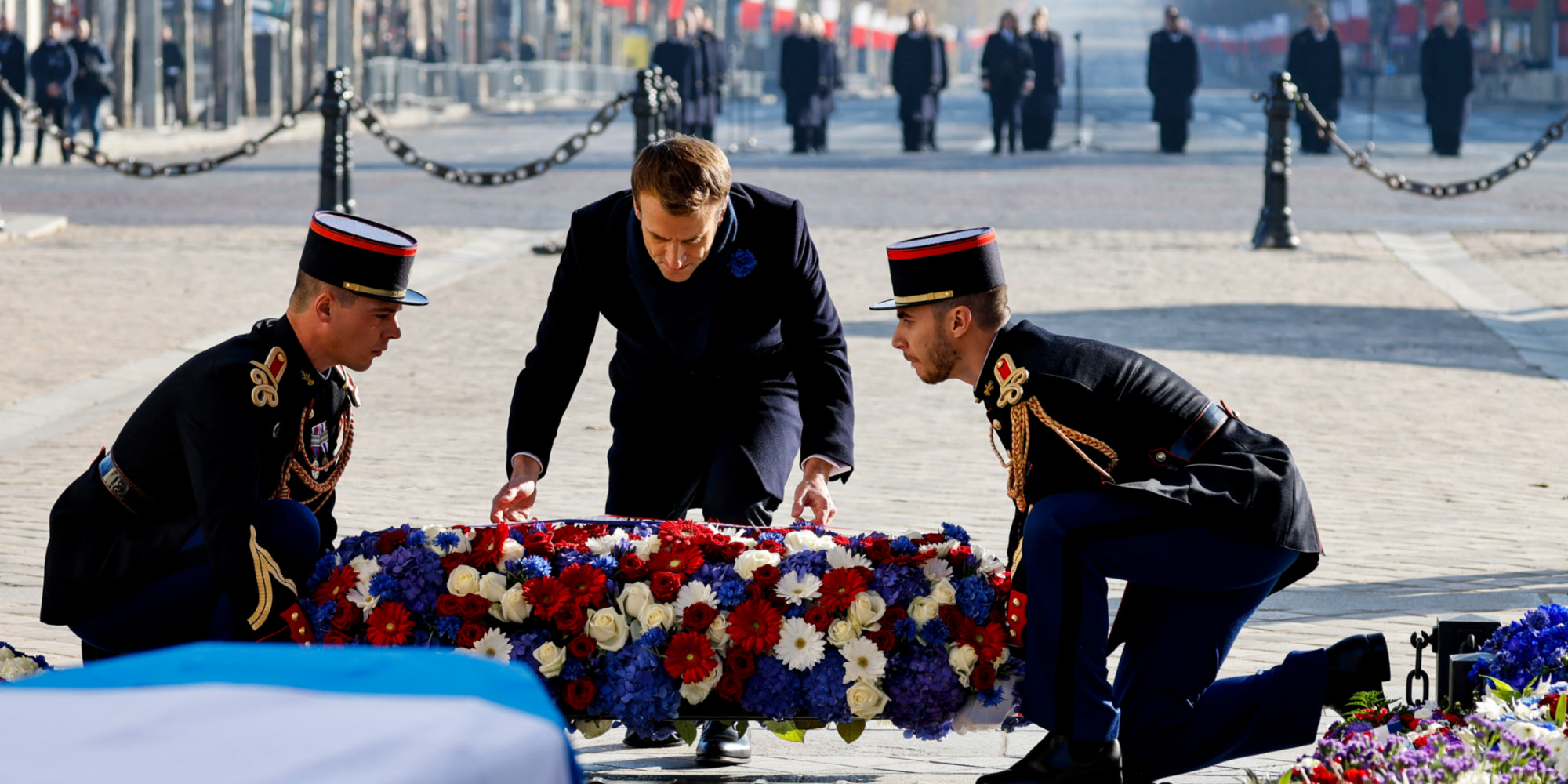 Emmanuel Macron première commémoration du deuxième mandat du Président Emmanuel Macron première commémoration du deuxième mandat du Président
